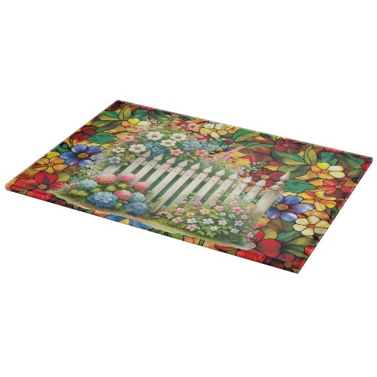 庭で カッティングボード (角)