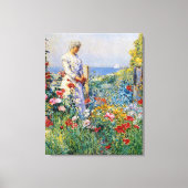 庭で キャンバスプリント (正面)