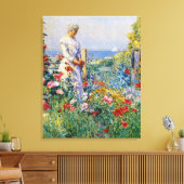 庭で キャンバスプリント (インサイチュ (リビング))