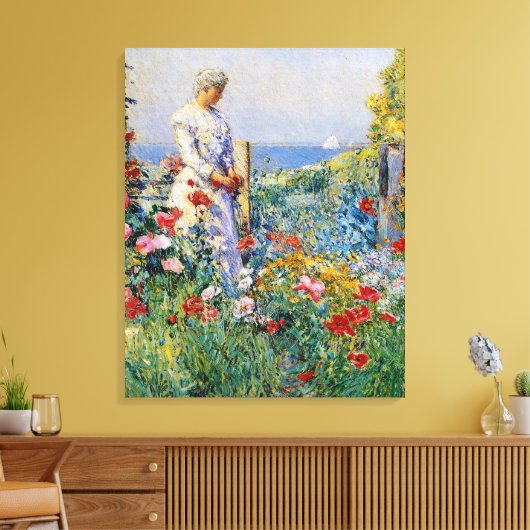 庭で キャンバスプリント (インサイチュ (リビング))