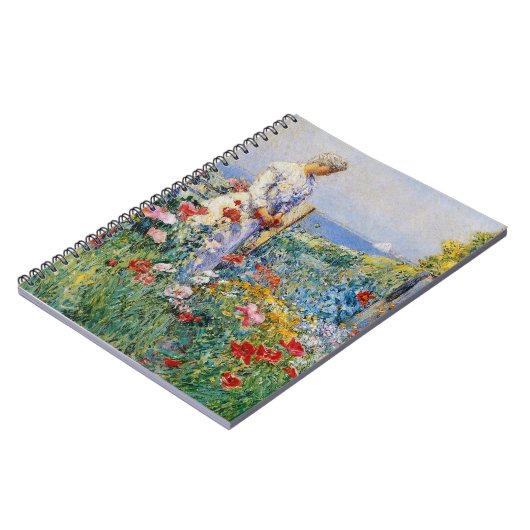 庭で ノートブック (左側)