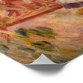 庭で，ピエール=オーギュスト・ルノアール ポスター (角)