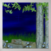 庭で ポスター (正面)