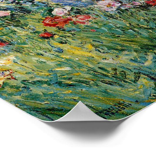 庭で ポスター (角)