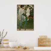 『庭にて』（原題：In the Garden）ジェシー・ウィルコックス・スミス作 ポスター (キッチン)