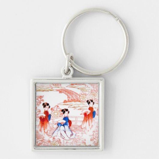 庭にガイシャ キーホルダー (正面)