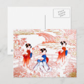 庭にガイシャ ポストカード (正面/裏面)