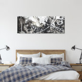 庭に包まれたキャンバスに キャンバスプリント (インサイチュ (寝室))