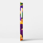 庭に咲き誇る美しいパンジー Case-Mate iPhoneケース (裏面 / 左)