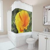 庭に咲くカリフォルニアの花 シャワーカーテン (インサイチュ)