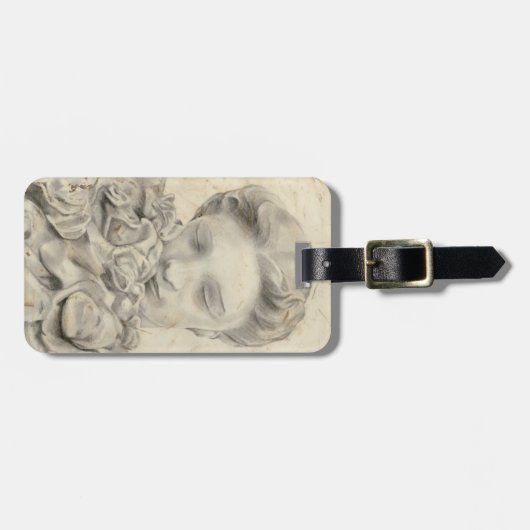 庭に浮かぶ像 ラゲッジタグ (正面横)