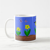 庭に種を植えよう コーヒーマグカップ (左)
