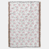 庭に花を植えて幸福を植える人 スローブランケット (正面縦)