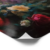 庭に遊三人の女の子がいる ポスター (コーナー)