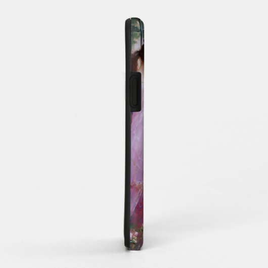 庭に遊三人の女の子がいる Case-Mate iPhoneケース (裏面/右)