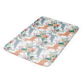 庭に鹿 バスマット (アングル)