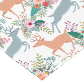 庭に鹿 ミディアムテーブルランナー (コーナー)