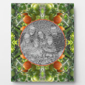 庭のさくらんぼトマト自分の写真のプラークを追加 フォトプラーク (正面)