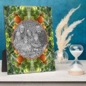 庭のさくらんぼトマト自分の写真のプラークを追加 フォトプラーク (側面)