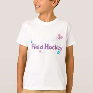 庭のなびきフィールドホッケー Tシャツ