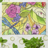 庭のふきん キッチンタオル (折り畳み)