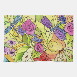 庭のふきん キッチンタオル