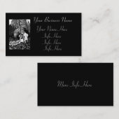 庭のイブ 名刺 (正面/裏面)