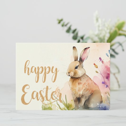 庭のイースターバニー シーズンカード (スタンド正面)