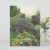 庭のカタツムリ カード (スタンド正面)