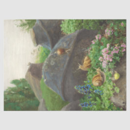 庭のカタツムリ（H.A.ブレンデキルデ） 薄葉紙