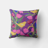 庭のカナリア クッション (裏面)