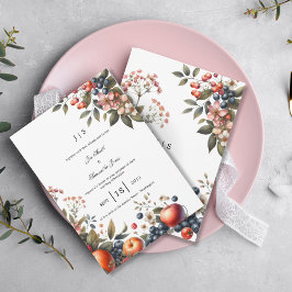 庭のカラフル 招待状