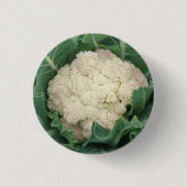 庭のカリフ葉ロアの頭と 缶バッジ (正面)