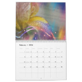 庭のカレンダアイリス カレンダー (2月 2026)