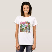 庭のガチョウ、またやっちゃいました Tシャツ (正面フル)