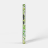 庭のキースホンドの子犬の絵 オリジナルアート SAMSUNG GALAXYケース (右側面)