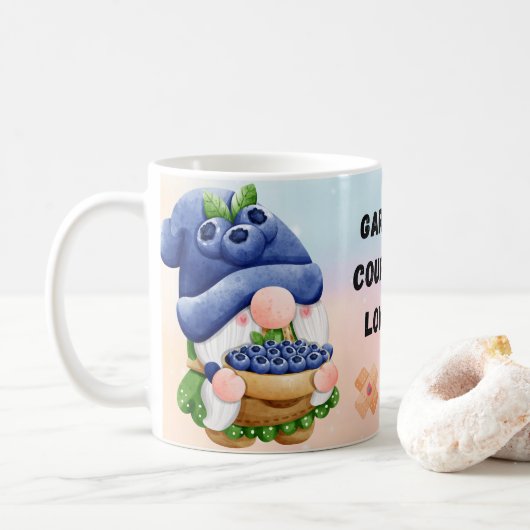 庭のゲノム、グノーム愛好家へ コーヒーマグカップ (ドーナツ)