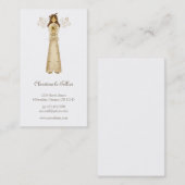 庭のコレクション · 花との天使 名刺 (正面/裏面)