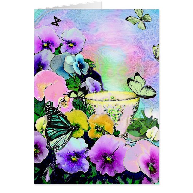 庭のコーヒー (正面)