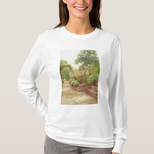 庭のステップ Tシャツ (正面)