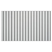 庭のストライプの白と灰色の織物 ファブリック (ファットクウォーター)