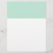 庭のセール フライヤー テンプレート (裏面)