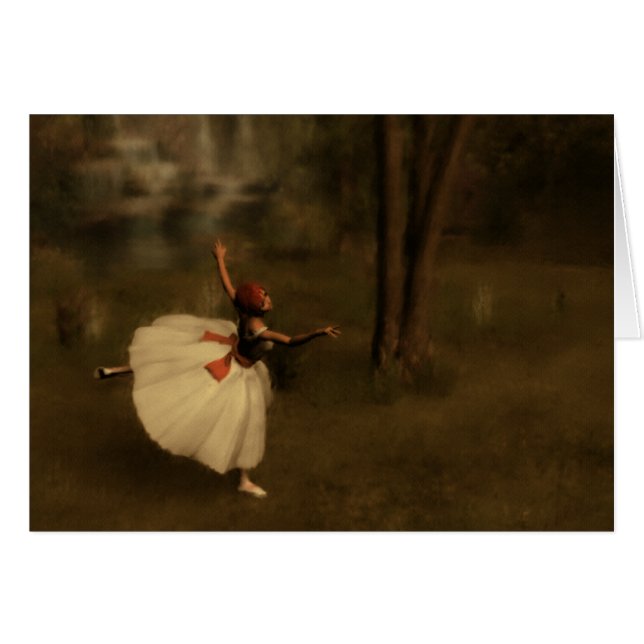 庭のダンサー (正面横)