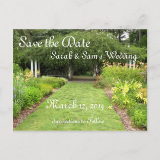 庭のテーマ 案内ポストカード