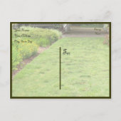 庭のテーマ 案内ポストカード (裏面)