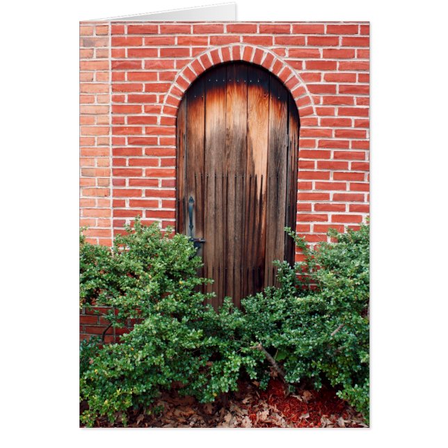 庭のドア (正面)