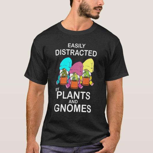 庭のノームのガーデナー Tシャツ (正面)