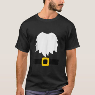 庭のノーム コスチューム 白ひげ＆ベルト Buc Tシャツ