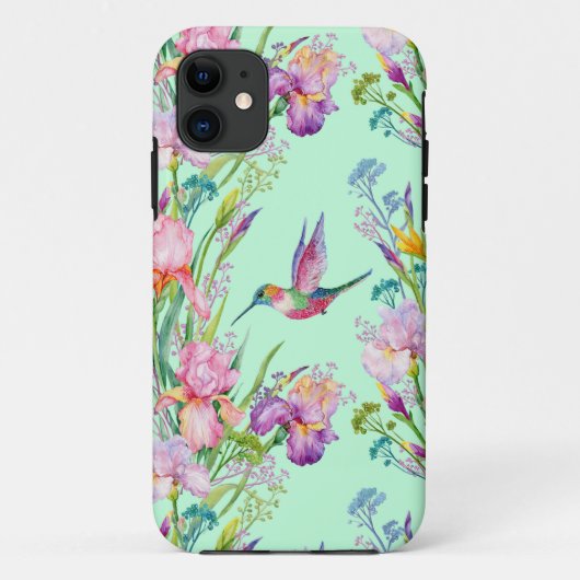 庭のハチドリ Case-Mate iPhoneケース (裏面)