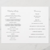 庭のバラ – 結婚式場 (裏面)